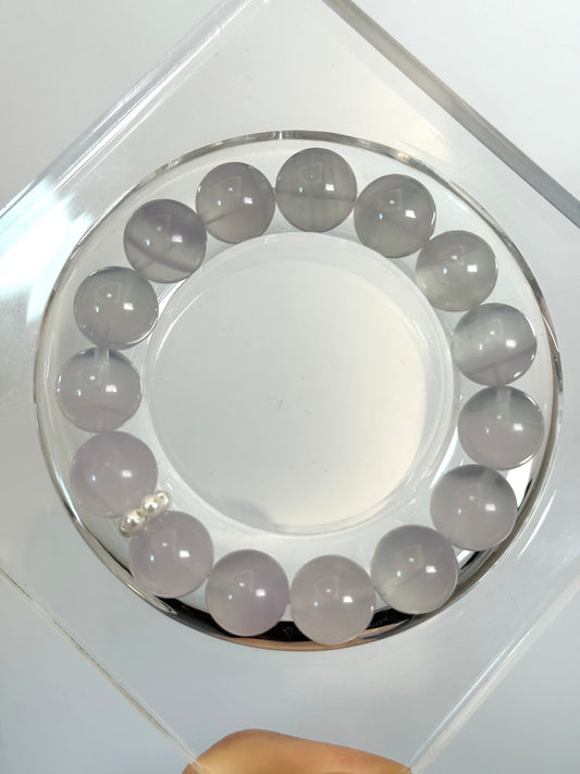 Ethereal Amethyst Fluorite Dream Bracelet