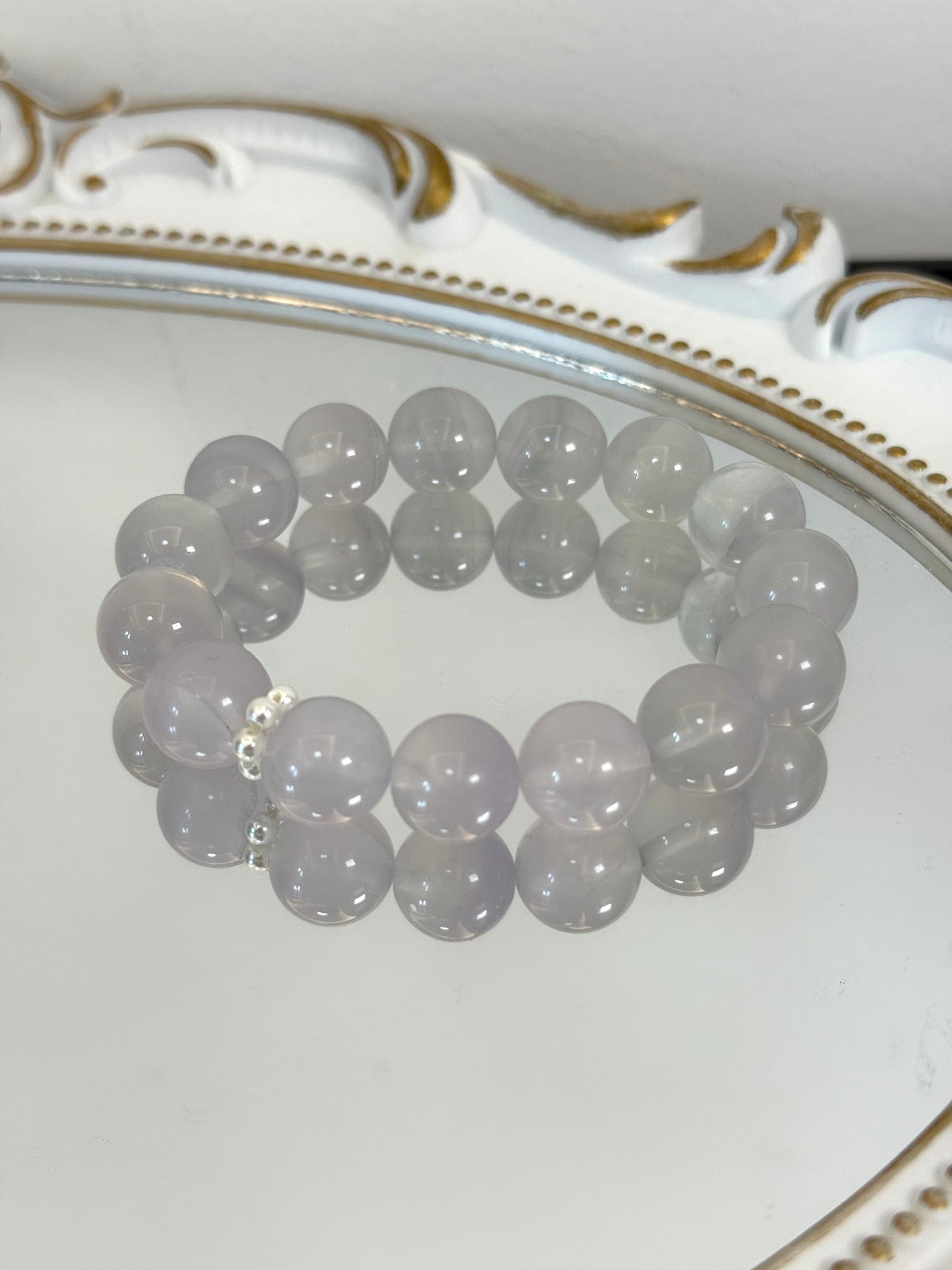 Ethereal Amethyst Fluorite Dream Bracelet