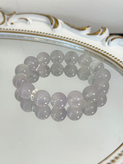 Ethereal Amethyst Fluorite Dream Bracelet
