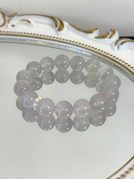 Ethereal Amethyst Fluorite Dream Bracelet